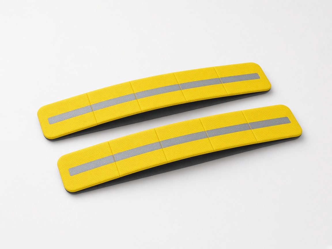 Brassards réfléchissants jaunes
